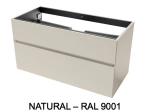 Meuble sous-vasque, finition bois ou couleurs, deux tiroirs à onglet, Largeur 60, 70, 80, 100, 120 et 140 cm, Profondeur 45 cm, Hauteur 55 cm, Stock disponible, LIVRAISON OFFERTE